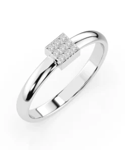 Illusion Ring (Round), 0.05 ct — 101-10063