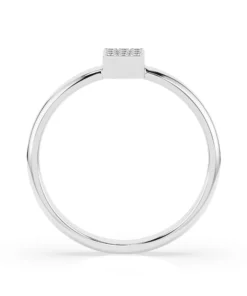 Alternative view of Illusion Ring (Round), 0.05 ct — 101-10063