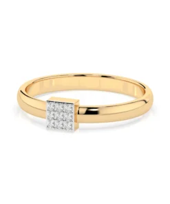 Illusion Ring (Round), 0.05 ct — 101-10063 - Image 6
