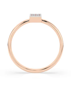 Illusion Ring (Round), 0.05 ct — 101-10063 - Image 8