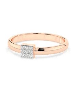 Illusion Ring (Round), 0.05 ct — 101-10063 - Image 9