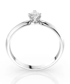 Alternative view of Solitaire Ring (Marquise), 0.1 ct — 101-10181/1(0.10)MARQUISE