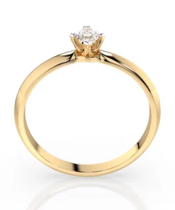 Solitaire Ring (Marquise), 0.15 ct — 101-10181/1(0.15)MARQUISE - Image 5