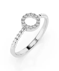 Minimalism Ring (Round), 0.08 ct — 101-10055