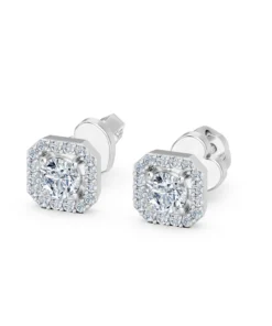 Alternative view of Solitaire Eternity Earring, 0.4 ct — 102-10118/2(3.7)