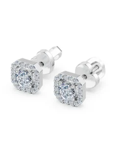 Solitaire Eternity Earring, 0.4 ct — 102-10118/2(3.7) - Image 3