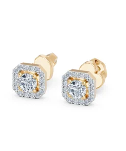 Solitaire Eternity Earring, 0.4 ct — 102-10118/2(3.7) - Image 5