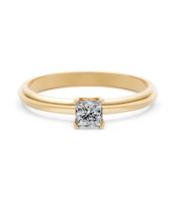 Solitaire Ring, 0.4 ct — 101-10110(0.40)PR - Image 6