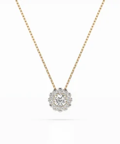 Solitaire Eternity Necklace (Round), 0.1 ct — 104-10044(3.0) - Image 4