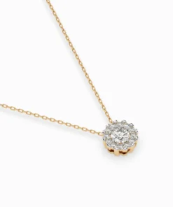 Solitaire Eternity Necklace (Round), 0.1 ct — 104-10044(3.0) - Image 6