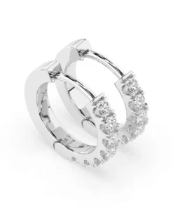 Alternative view of Eternity Earring (Round), 0.42 ct — 102-10109(2.0)