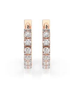 Eternity Earring (Round), 0.42 ct — 102-10109(2.0) - Image 7