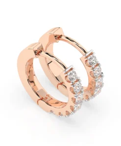 Eternity Earring (Round), 0.42 ct — 102-10109(2.0) - Image 8