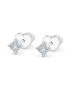 Alternative view of Solitaire Butterfly Earring, 0.34 ct — 102-10116(3.0)PR