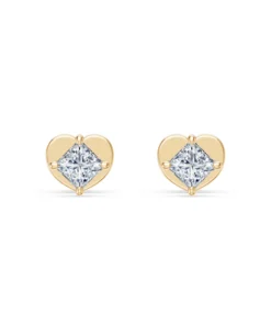 Solitaire Butterfly Earring, 0.34 ct — 102-10116(3.0)PR - Image 4