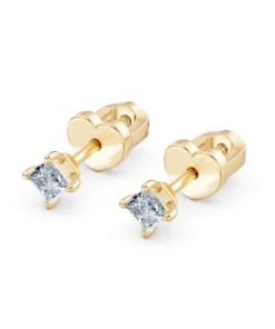 Solitaire Butterfly Earring, 0.34 ct — 102-10116(3.0)PR - Image 6