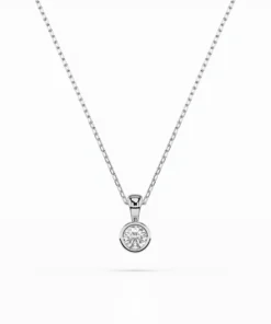 Solitaire Necklace (Round), 0.1 ct — 104-10010(3.0)