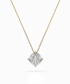 Solitaire Eternity Necklace (Round), 0.06 ct — 104-10001(2.5) - Image 4