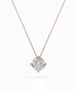 Solitaire Eternity Necklace (Round), 0.06 ct — 104-10001(2.5) - Image 7