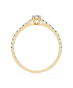Solitaire Eternity Ring, 0.3 ct — 101-10191(0.30)PAR - Image 4
