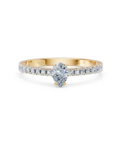Solitaire Eternity Ring, 0.3 ct — 101-10191(0.30)PAR - Image 5
