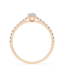 Solitaire Eternity Ring, 0.3 ct — 101-10191(0.30)PAR - Image 7