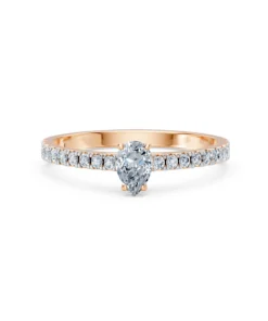 Solitaire Eternity Ring, 0.3 ct — 101-10191(0.30)PAR - Image 8