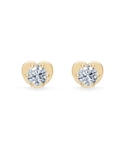 Solitaire Butterfly Earring, 0.2 ct — 102-10040/1(3.0) - Image 4