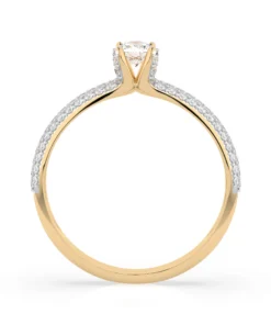 Solitaire Eternity Ring (Round), 0.17 ct — 101-10023 - Image 5