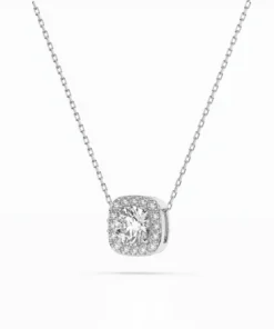 Alternative view of Solitaire Eternity Necklace (Round), 0.4 ct — 104-10057(4.7)