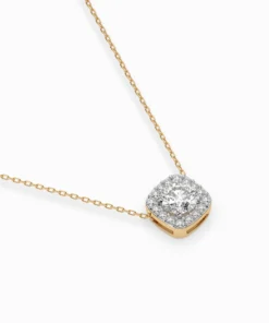 Solitaire Eternity Necklace (Round), 0.4 ct — 104-10057(4.7) - Image 6