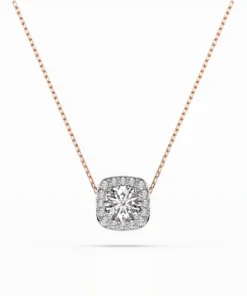 Solitaire Eternity Necklace (Round), 0.4 ct — 104-10057(4.7) - Image 7
