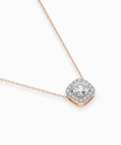 Solitaire Eternity Necklace (Round), 0.4 ct — 104-10057(4.7) - Image 9
