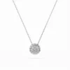 Illusion Necklace (Round), 0.08 ct — 104-10038