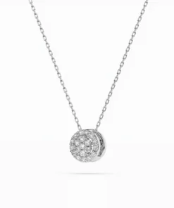 Alternative view of Illusion Necklace (Round), 0.08 ct — 104-10038