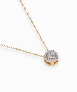 Illusion Necklace (Round), 0.08 ct — 104-10038 - Image 6
