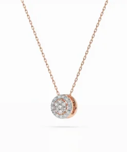 Illusion Necklace (Round), 0.08 ct — 104-10038 - Image 8