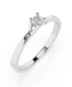 Solitaire Ring (Round), 0.06 ct — 101-10033(2.5)