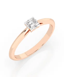 Solitaire Ring (Round), 0.3 ct — 101-10190(0.30)RN - Image 7