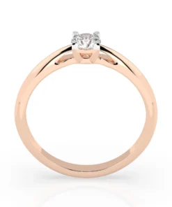 Solitaire Ring (Round), 0.3 ct — 101-10190(0.30)RN - Image 8