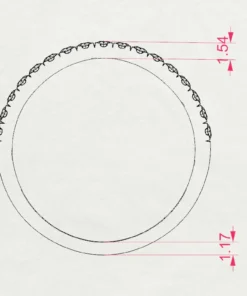 Eternity Ring (Round), 0.26 ct — 101-10111 - Image 11