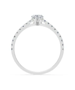 Alternative view of Solitaire Eternity Ring, 0.3 ct — 101-10191(0.30)HRT