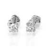 Solitaire Butterfly Earring (Round), 0.3 ct — 102-10012/1(3.4)