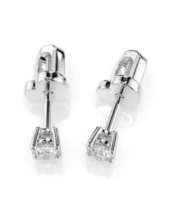 Alternative view of Solitaire Butterfly Earring (Round), 0.3 ct — 102-10012/1(3.4)