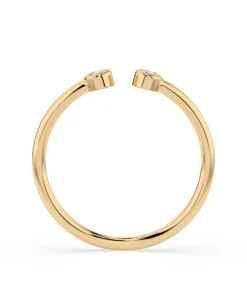 Minimalism Ring (Round), 0.04 ct — 101-10088 - Image 5