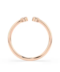 Minimalism Ring (Round), 0.04 ct — 101-10088 - Image 8