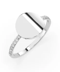Minimalism Ring (Round), 0.14 ct — 101-10067