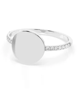Minimalism Ring (Round), 0.14 ct — 101-10067 - Image 3