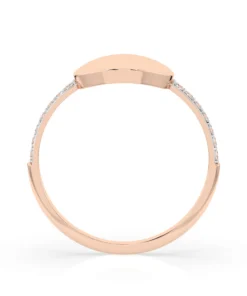 Minimalism Ring (Round), 0.14 ct — 101-10067 - Image 8