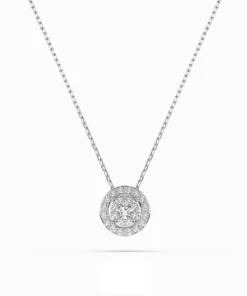 Illusion Necklace (Round), 0.06 ct — 104-10002(2.5)